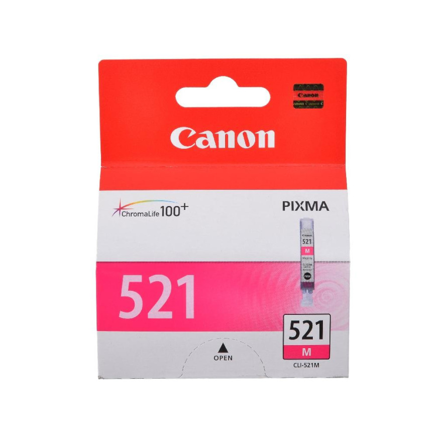 Cartouche d'encre Canon CLI-521M 1 pièce(s) Original Magenta (2935B004AA)
