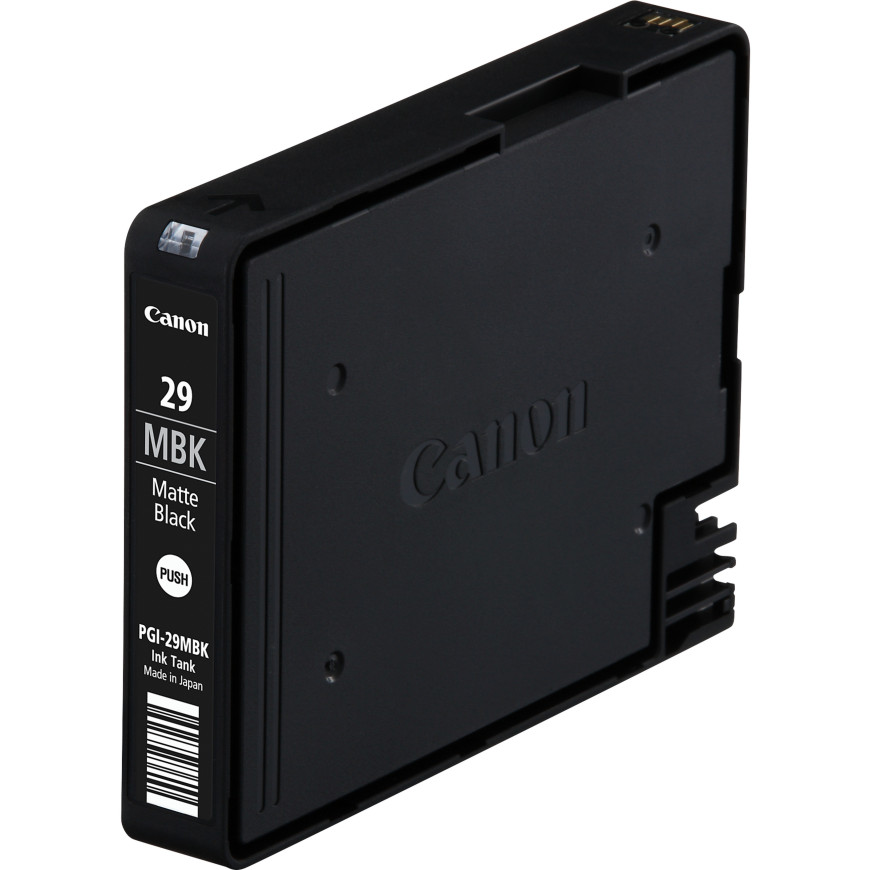Cartouche d'encre Canon noire mate PGI-29MBK (4868B001AA)