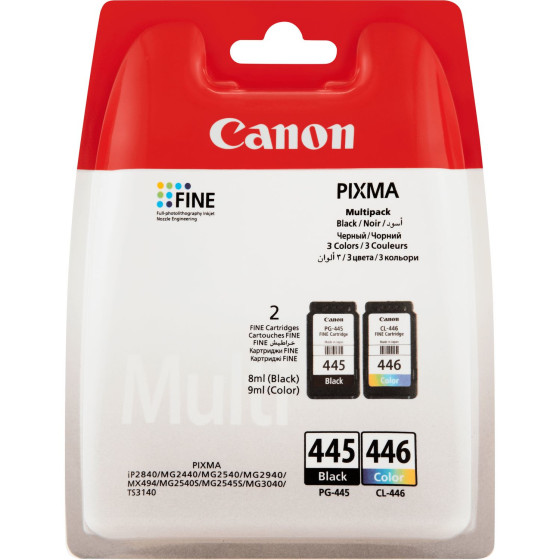 Cartouche Canon 8283B004AA Multi Pack PG-445/CL-446 (8283B004AA)