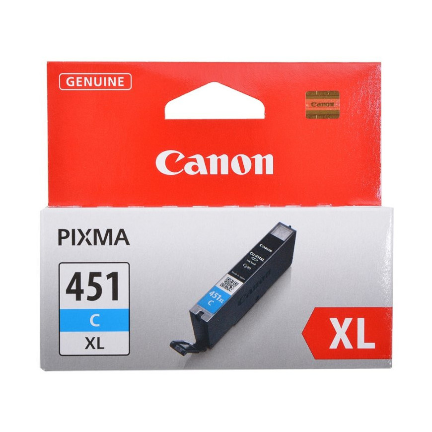 Cartouche d'encre Canon CLI-451C Original Cyan (6473B001AA)
