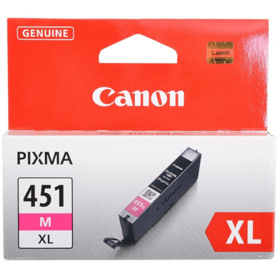 Cartouche d'encre Canon CLI-451M Original Magenta (6474B001AA)