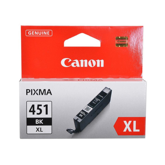 Cartouche d'encre Canon CLI-451BK Original Noir (6472B001AA)