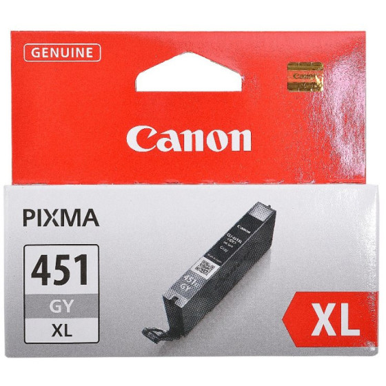 Cartouche d'encre Canon CLI-451GY Original Gris (6476B001AA)