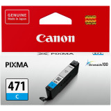 Cartouche d'encre Canon CLI-471 Original Cyan (0401C001AA)