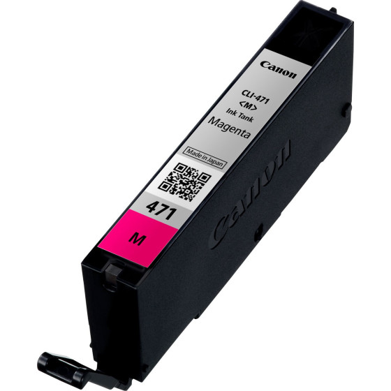 Cartouche d'encre Canon CLI-471 Original Magenta (0402C001AA)