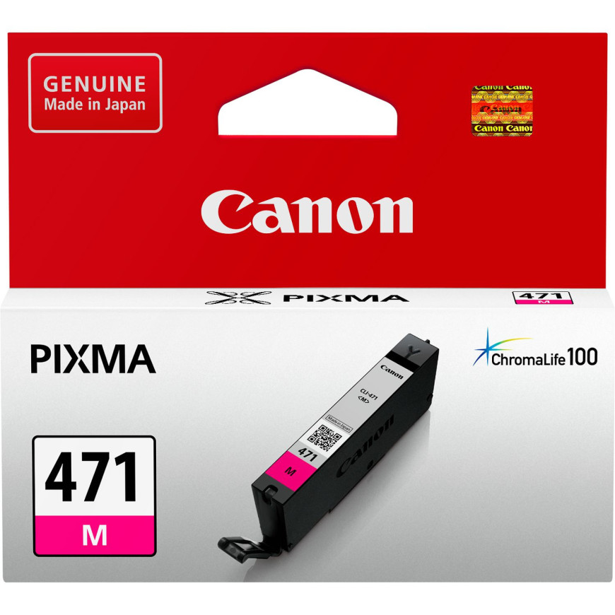 Cartouche d'encre Canon CLI-471 Original Magenta (0402C001AA)