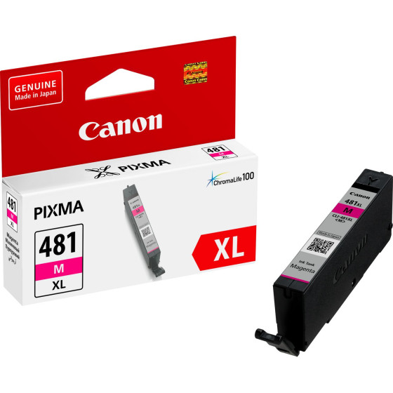 Cartouche d'encre Canon CLI-481XL Original Rendement élevé (XL) Magenta (2045C001AA)