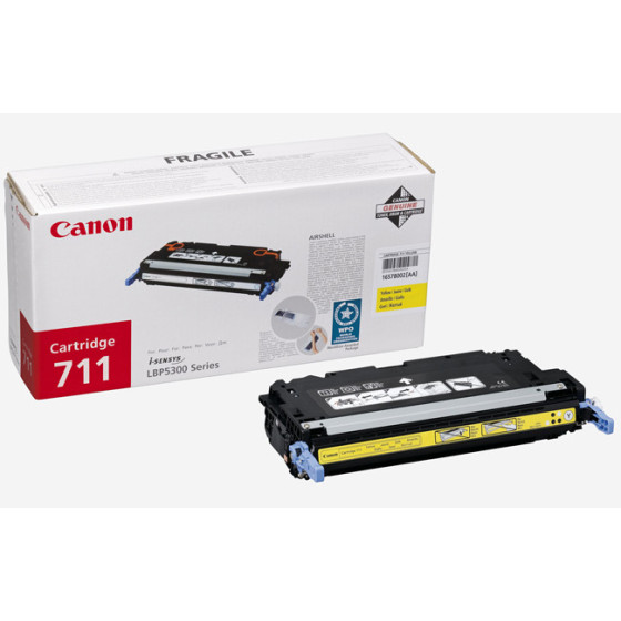 Cartouche de toner Canon 1657B002 Original Jaune (1657B002BA)