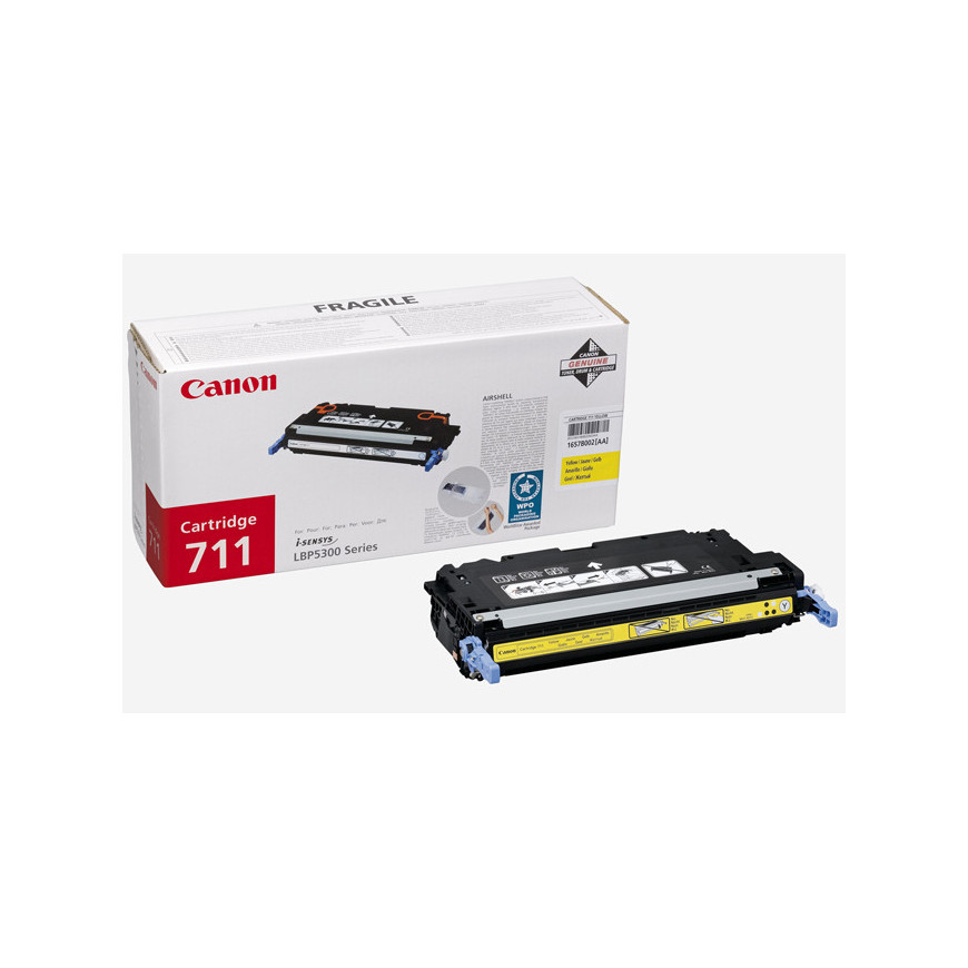 Cartouche de toner Canon 1657B002 Original Jaune (1657B002BA)