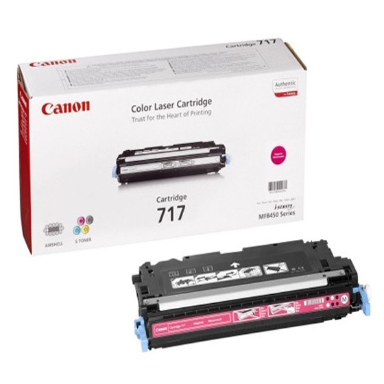 Cartouche de toner Canon 717 Original Magenta (2576B002BA)