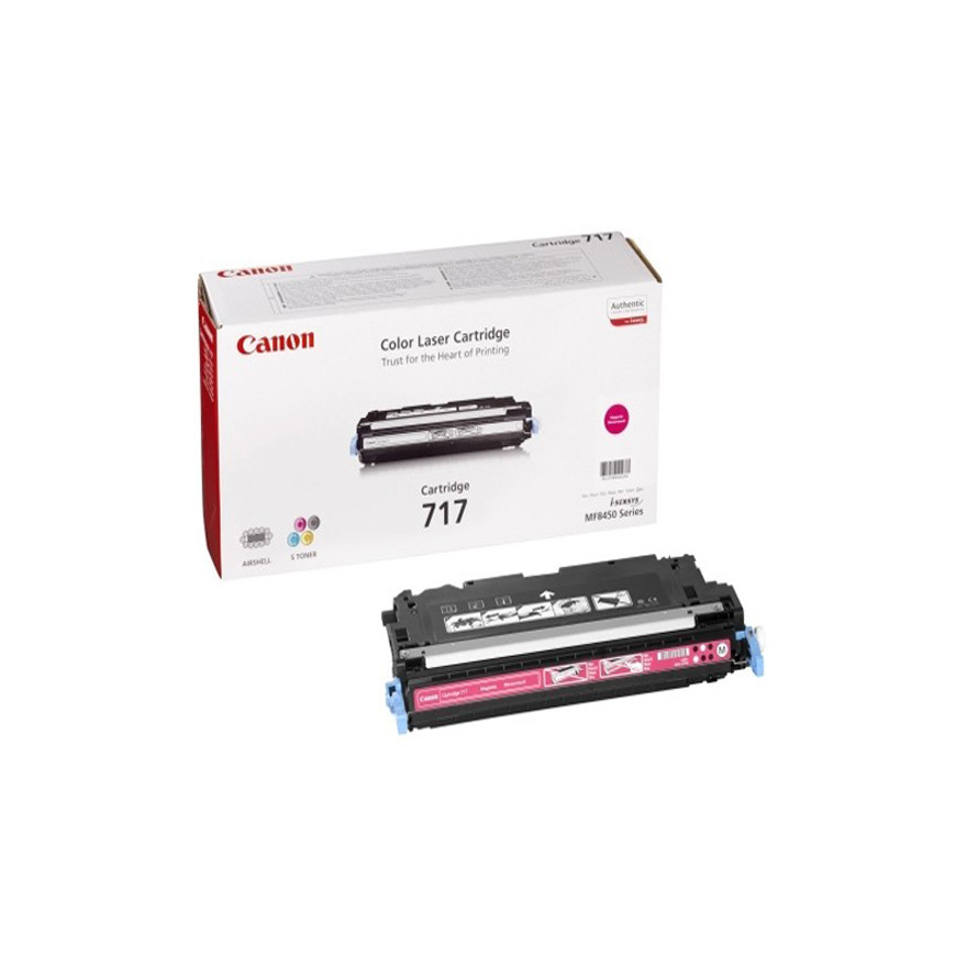 Cartouche de toner Canon 717 Original Magenta (2576B002BA)