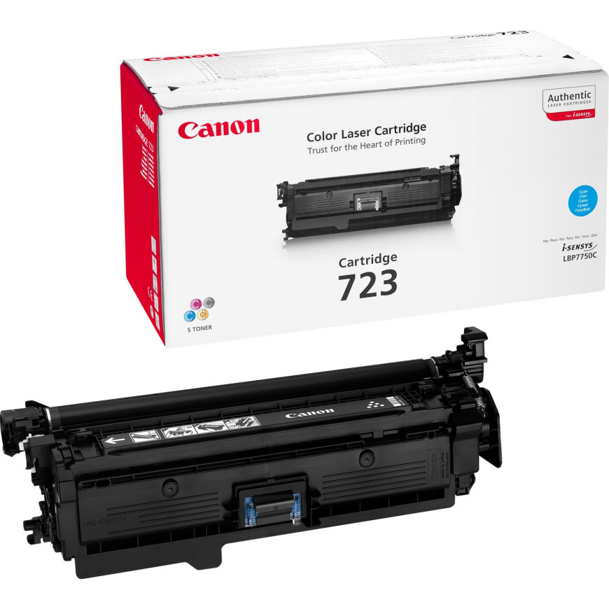 Cartouche de toner Canon 723C Original Cyan (2643B002AA)