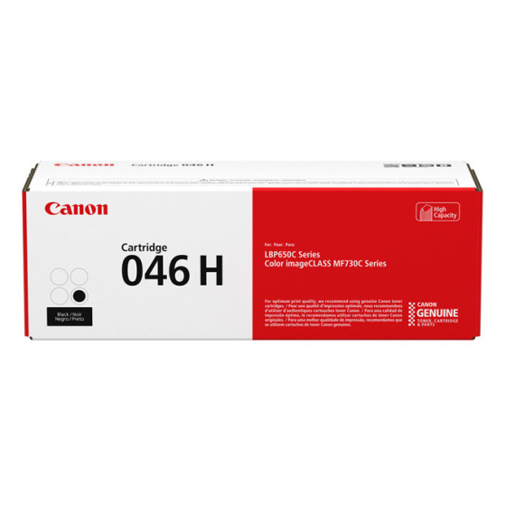 Cartouche de toner Canon 046 H 1 pièce(s) Original Noir (1254C002AA)