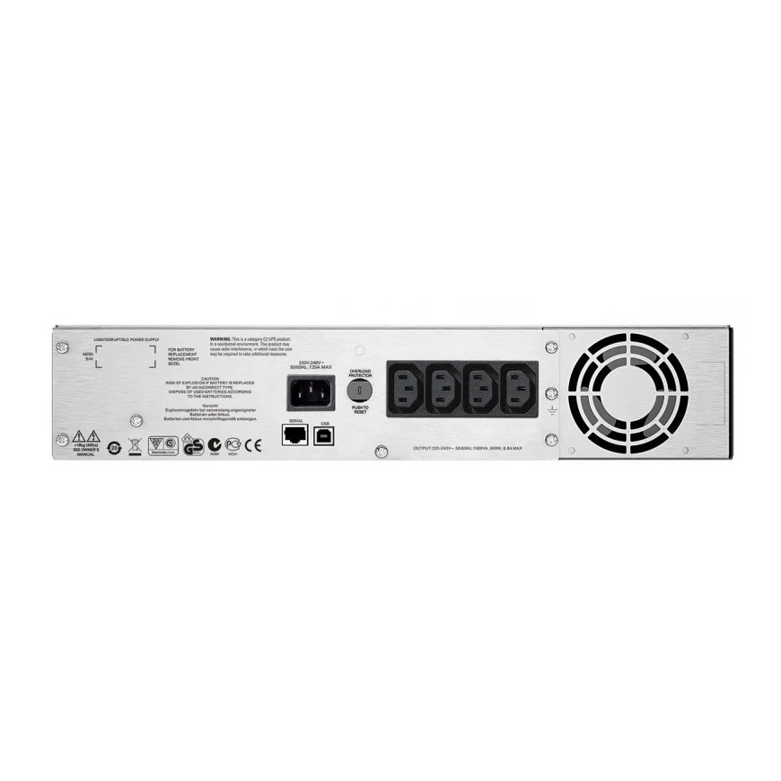 Onduleur line-interactive APC Smart-UPS C 1500VA - Rack 2U (SMC1500I-2U)