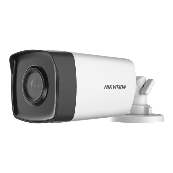 Caméra HIKVISION Externe Fixed Bullet 2MP IP67, IR40m 12M (DS-2CE17D0T-IT3F(C))