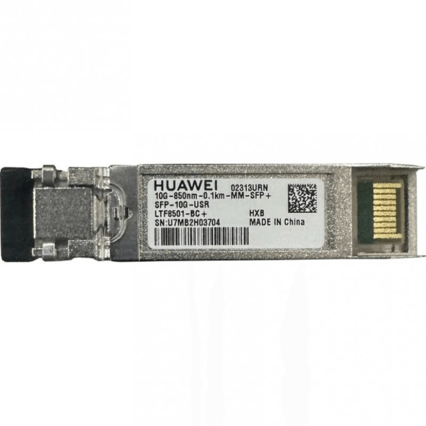 HUAWEI 10GBase-USR Optical Transceiver,SFP+,10G,Multi-mode Module(850nm,0.1km,LC) (02313URN)