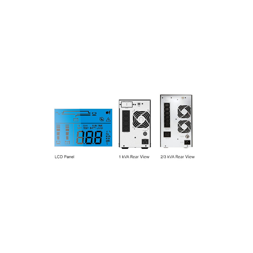 Onduleur on-line delta power solutions amplon N 1 KVA
