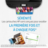 Cartouche d'encre HP 727 cyan 130 ml - HP d'origine (B3P19A)