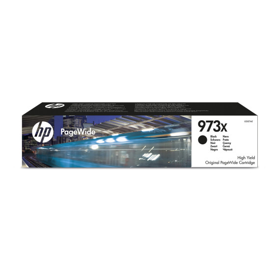 Cartouche HP 973X noir - PageWide grande capacité HP d'origine (L0S07AE)