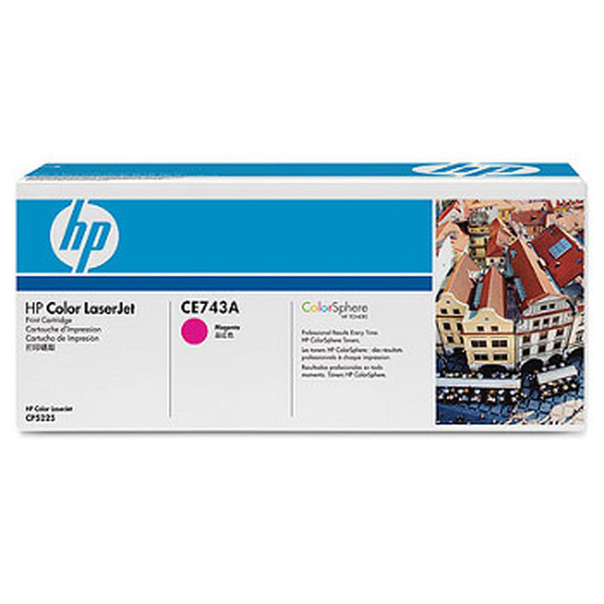 Toner HP 307A magenta (CE743A) - HP LaserJet d'origine