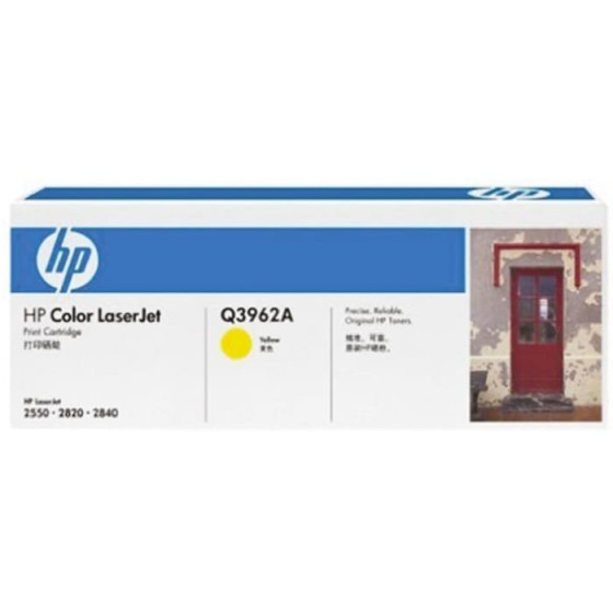 Toner HP 122A jaune (Q3962A) - HP LaserJet d'origine