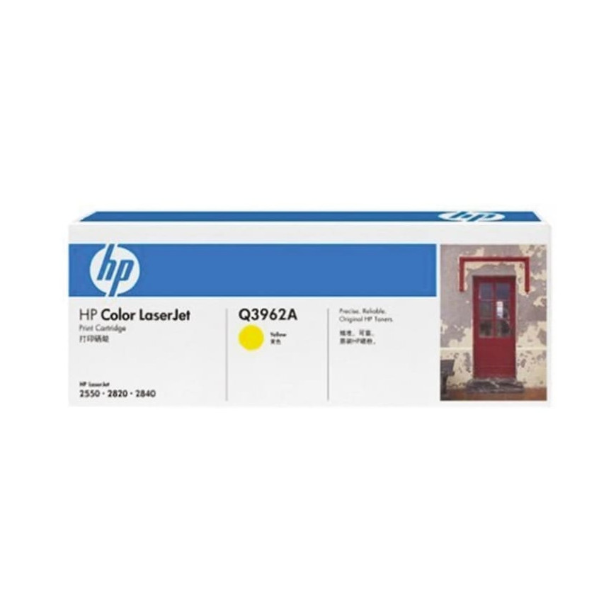 Toner HP 122A jaune (Q3962A) - HP LaserJet d'origine