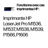 Toner HP 78A noir (CE278A) - HP LaserJet d'origine