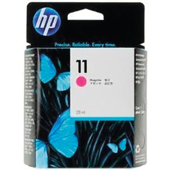 Cartouche d'encre HP 11 magenta - HP d'origine (C4837A)