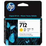 Cartouche d'encre HP 712 jaune - HP d'origine (3ED69A)
