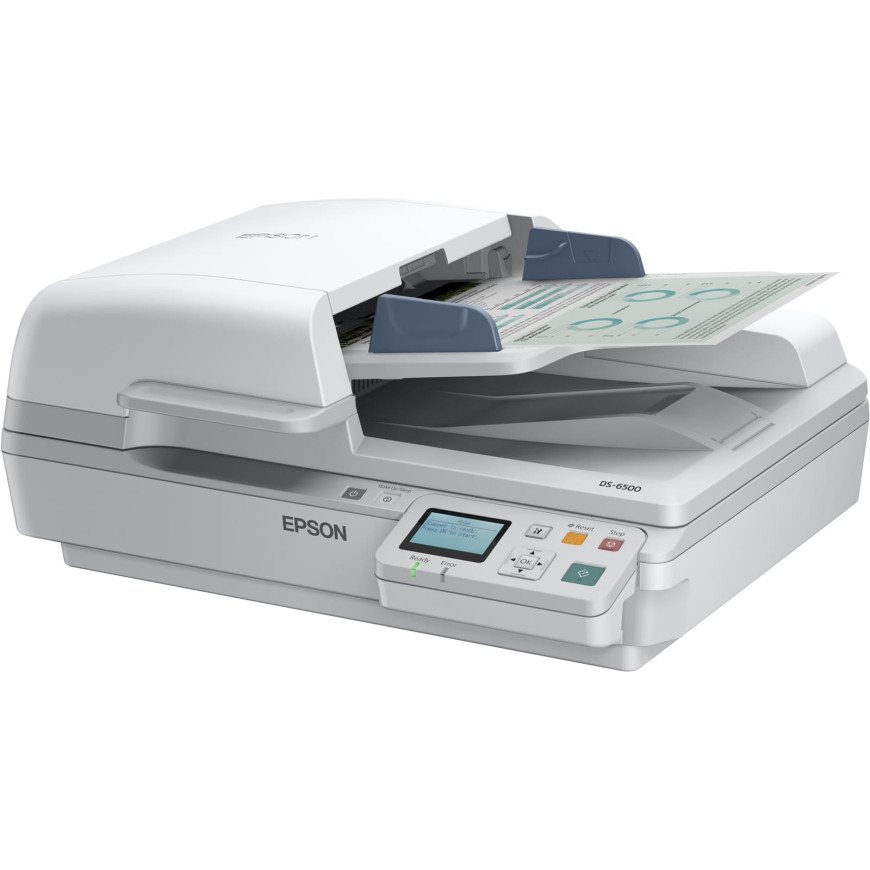 Scanner Epson WorkForce DS-6500N – A4 à connectivité réseau (B11B205231BS)