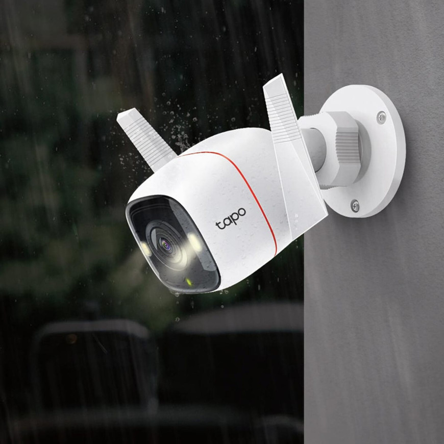 Caméra de sécurité Tp-link WiFi Outdoor, 2K (2560x1440) 2.4 GHz, 2T2R (TAPOC320WS)