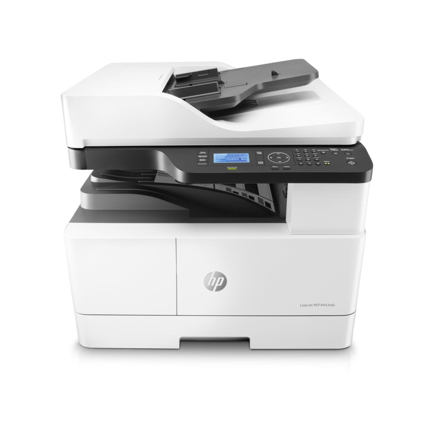 HP Laser M443nda Mono MFP 3en1 A3 Réseau R/V PPM B&W 25 (8AF72A)