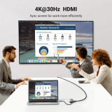 UGREEN Station d'accueil USB-C 7 en 1 (HDMI 4K) (90568)
