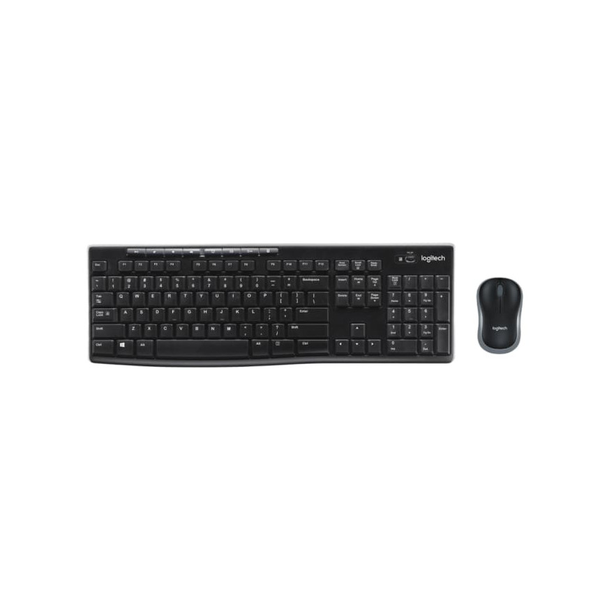 Logitech Wireless desktop MK270 - ensemble sans fil souris + clavier QWERTY (920-004509)