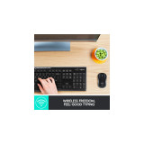 Logitech Wireless desktop MK270 - ensemble sans fil souris + clavier QWERTY (920-004509)