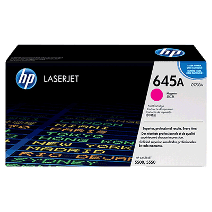 Toner HP 645A magenta (C9733A) - HP LaserJet d'origine