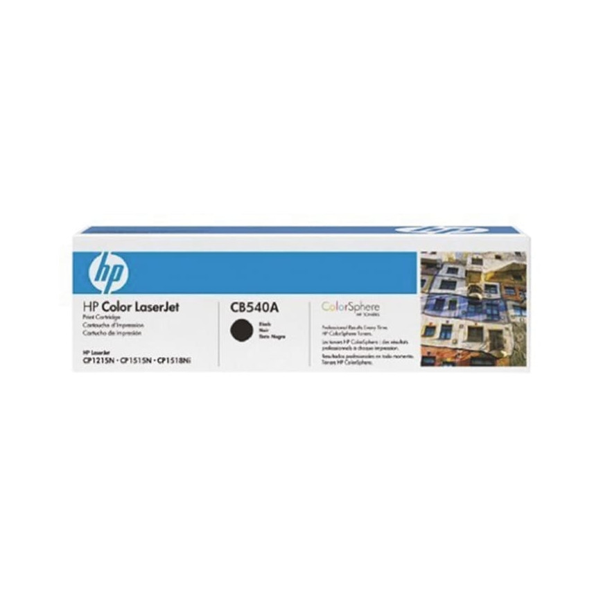 HP 125A noir (CB540AD) - pack de 2 toners HP LaserJet d'origine