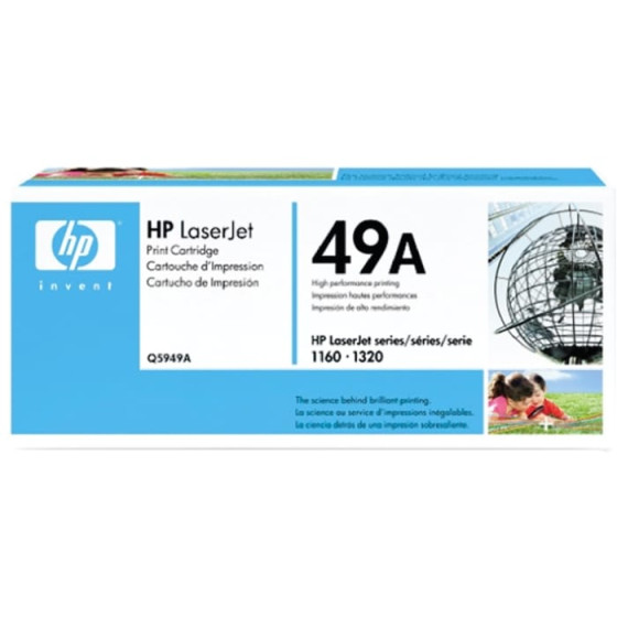 HP 49X noir (Q5949XD) - pack de 2 toners HP d'origine