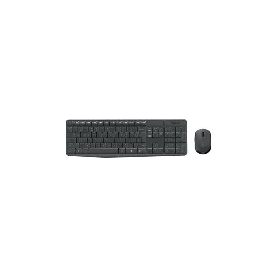 Clavier et souris sans fil combo Logitech MK235 (MK235)