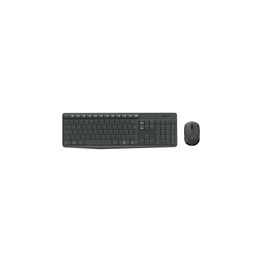 Clavier et souris sans fil combo Logitech MK235 (MK235)