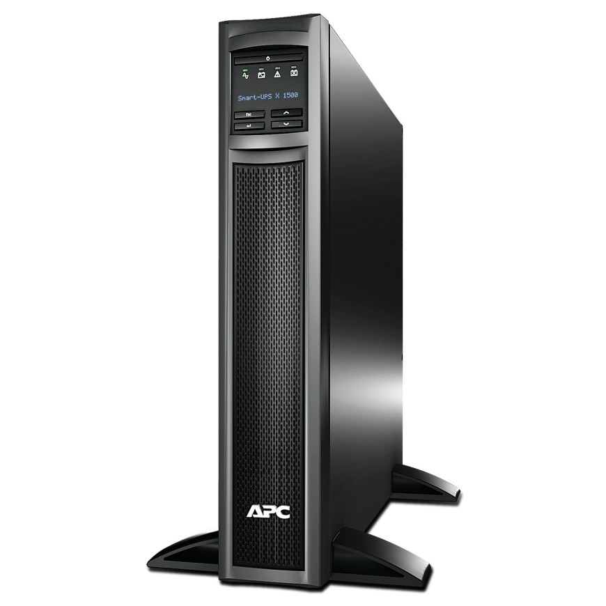 Onduleur line interactive APC Smart-UPS X 1500VA rack/tower LCD 230V avec carte réseau