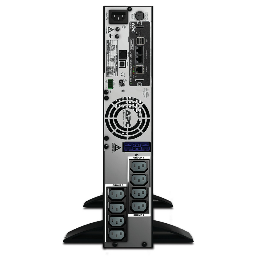Onduleur line interactive APC Smart-UPS X 1500VA rack/tower LCD 230V avec carte réseau