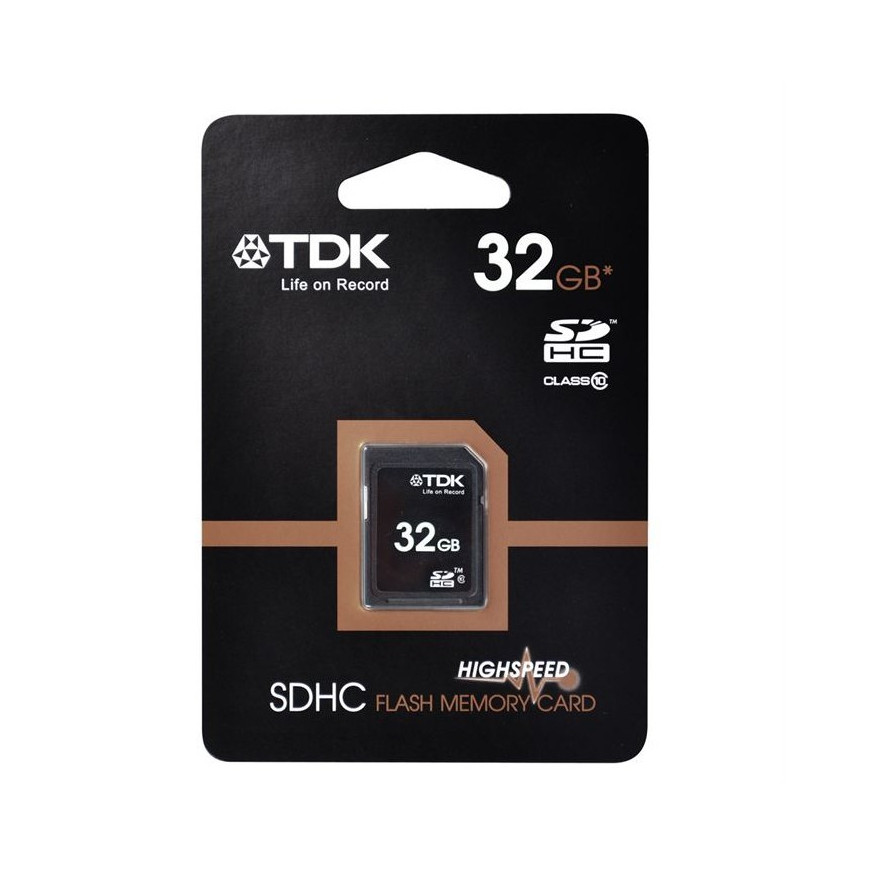 Carte mémoire TDK Class 10 SDHC 1 - 32 GB