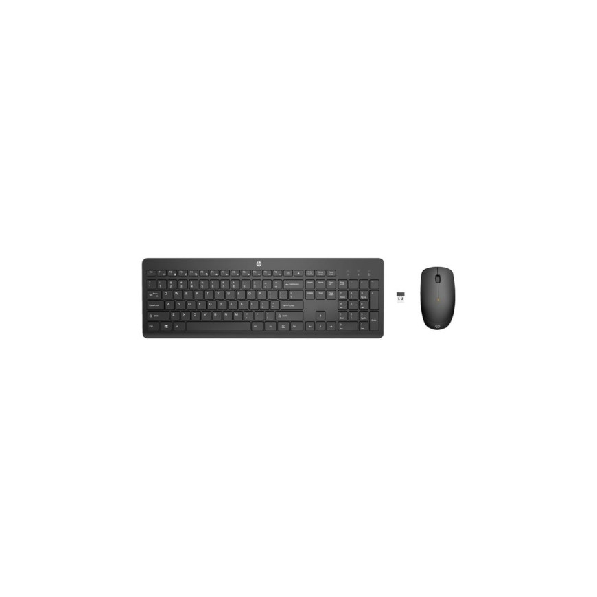 Ensemble clavier et souris sans fil HP 235 AZERTY (1Y4D0AA)
