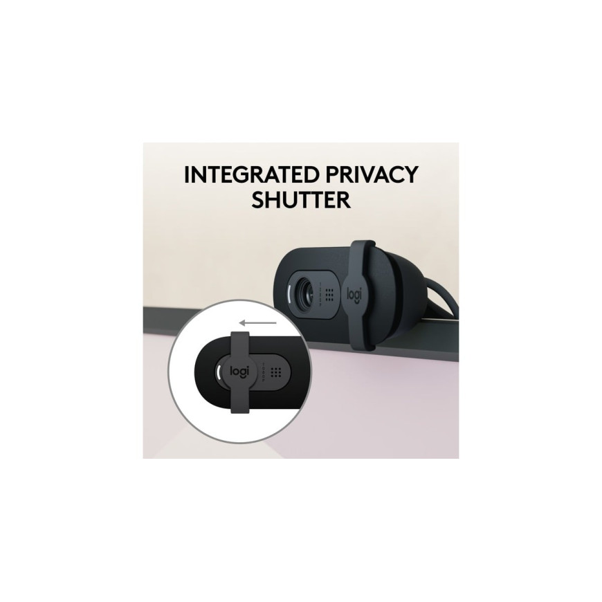 Webcam Logitech Brio 100 2 MP 1920 x 1080 pixels USB Graphite (960-001585)