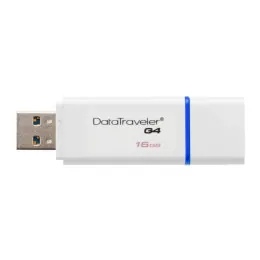 CLÉ USB KINGSTON 16GB DATATRAVELER G4 FLASH DRIVE - USB 3.0 (KIN_DTIG4/16GB)