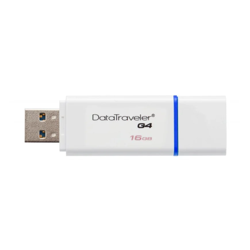 CLÉ USB KINGSTON 16GB DATATRAVELER G4 FLASH DRIVE - USB 3.0 (KIN_DTIG4/16GB)
