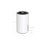 AXE5400 Whole Home Mesh Wi-Fi 6E System(Tri-Band) SPEED: 574 Mbps at 2.4 GHz + 2402 Mbps at 5 GHz + (DECOXE75_3-PACK)