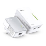 300Mbps Wireless AV600 Powerline Extender, 500Mbps Powerline Data Rate, 2 Fast Ethernet ports (TL-WPA4220KIT)