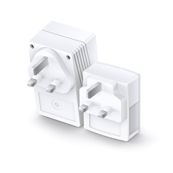 300Mbps Wireless AV600 Powerline Extender, 500Mbps Powerline Data Rate, 2 Fast Ethernet ports (TL-WPA4220KIT)